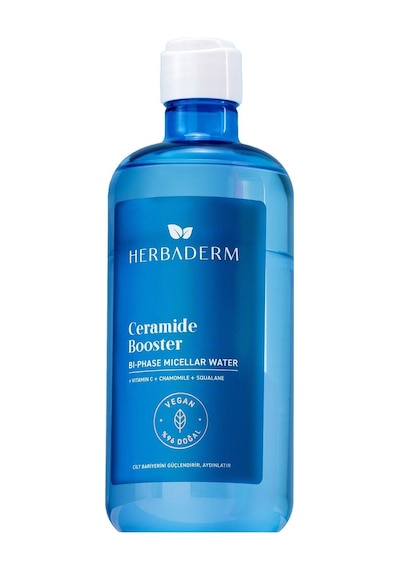 Ceramide Booster, Çift Fazlı Micellar Makyaj Temizleme Suyu 500 Ml