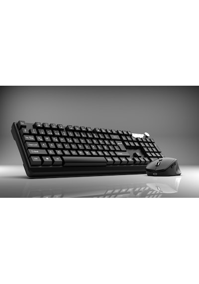 Inca IWS-549U Multimedya Şarj Edilebilir Kablosuz Klavye Mouse Set
