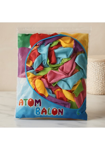 Lateks Balon 100 Adet Açık Pembe
