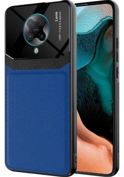 Xiaomi Redmi K30 Pro Kılıf Zore Emiks Kapak Lacivert