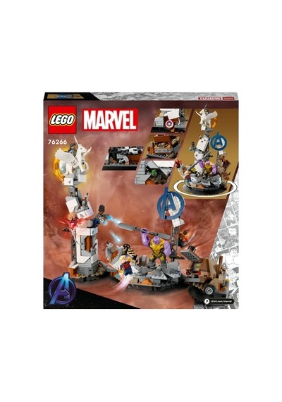 Lego Avengers Temalı 5 Minifigür İle Eğlenceli Set