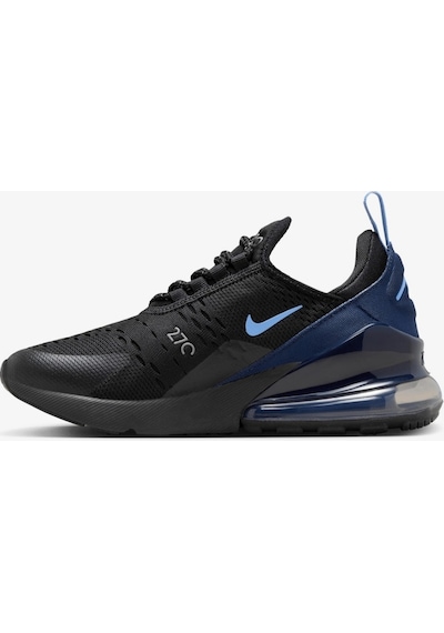 Nike Air Max 270 Hq3811-001 Siyah Lacivert Erkek Sneaker Dar Kalıp Siyah - Lacivert