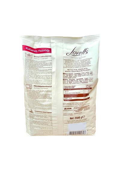 Lovells Beyaz Pul Çikolata 2500 G