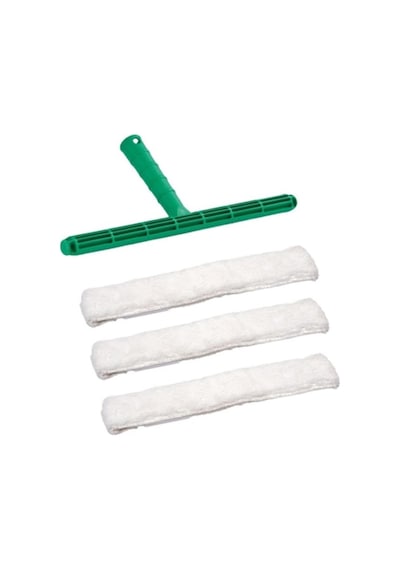 3 Adet Mikrofiber Cam Silme Peluşu Köpürtme Bezi 1 Adet Cam Peluş Aparatı 35 Cm Genel