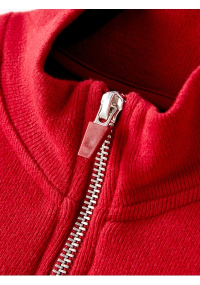 Gsstore Galatasaray Çocuk Yarım Zip Hoodie C252074 Kırmızı