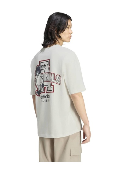 Ks1633-e Adidas Varsıty Bırd T Erkek T-shirt Beyaz Ks1633-e