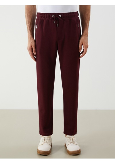 Lcwaıkıkı Classic Bordo Basic Erkek Eşofman Altı