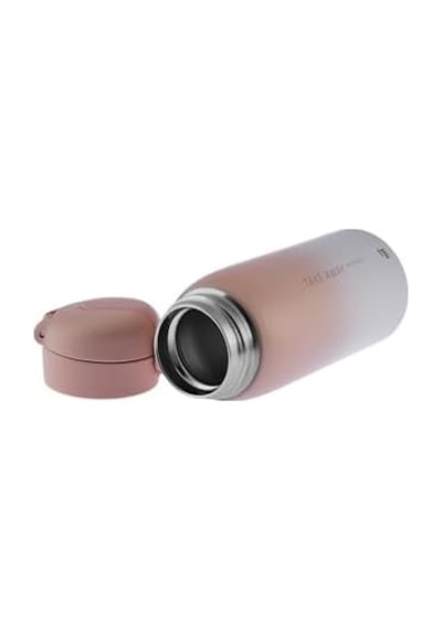 Skyfall Çelik Pembe Termos 350 Ml Açık Beyaz