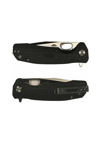 Honey Badger Tanto Flipper Large Black Kamp Çakı Çok Renkli