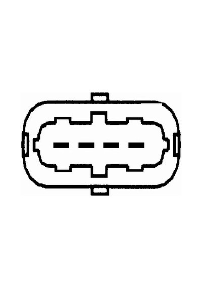 Hava Debimetresi - Fiat Croma, Ducato, 159, Brera - Hella-8et009149281