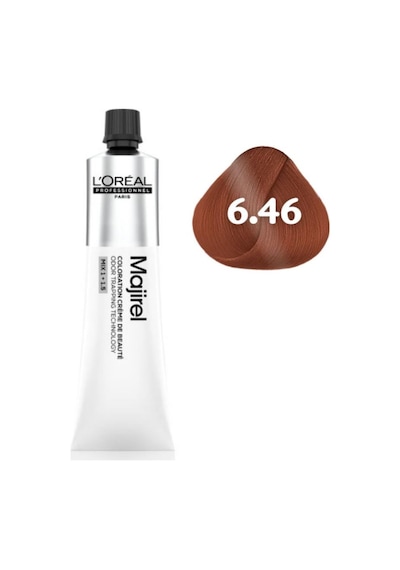 Loreal Professionnel Majirel 6.46 Koyu Kumral Bakır Kızıl 60 Ml Saç Boyası