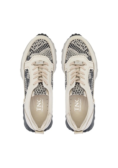 Tamer Tanca Kadın Hakiki Deri Bej Sneakers & Spor Ayakkabı 231 2904-24 Bn Ayk Y24 Bej/bej Bej