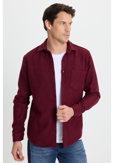 Tudors Erkek Regular Fit Klasik Kesim Düz Cepli Koyu Bordo Oduncu Gömlek-41629 Bordo Tudors Erkek Regular Fit Klasik Kesim Düz Cepli Koyu Bordo Oduncu Gömlek-41629 Bordo