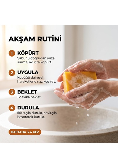 Lexroo Kojik Asit Sabunu,koyu Leke, Ölü Hücre, Kolajen, Sivilce, Güneş Lekesi, Zerdeçal, Retinol Doğal
