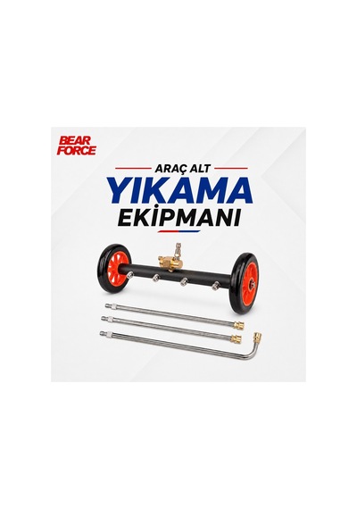 Robeve Bear Force 2 Si 1 Arada Araç Altı Yıkama Aparatı Ve Basınçlı Zemin Temizleme Aparatı 110-280 Bar 1/4 Quick Plug Bağlantılı 4 Nozullu Paslanmaz Çelik Underbody Cleaner Robeve Bear Force 2 Si 1 Arada Araç Altı Yıkama Aparatı Ve Basınçlı Zemin Temizleme Aparatı 110-280 Bar 1/4 Quick Plug Bağlantılı 4 Nozullu Paslanmaz Çelik Underbody Cleaner