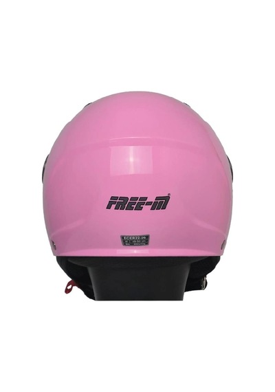 Free M Yarım Çocuk Kaskı Parlak Pembe