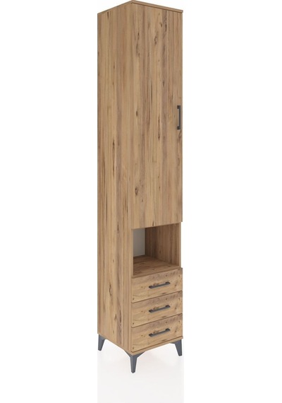 Hyperion Dolap 3 Raflı 3 Çekmeceli Tek Kapaklı 44x44x243 Çam-çam Atlas Çam Hyperion Dolap 3 Raflı 3 Çekmeceli Tek Kapaklı 44x44x243 Çam-çam Atlas Çam