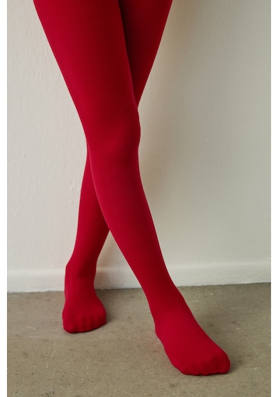 Penti Kız Çocuk Pretty Extra Cotton Kırmızı Külotlu Çorap