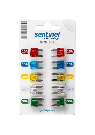 Karışık Mini Bıçak Sigorta 10'lü Paket