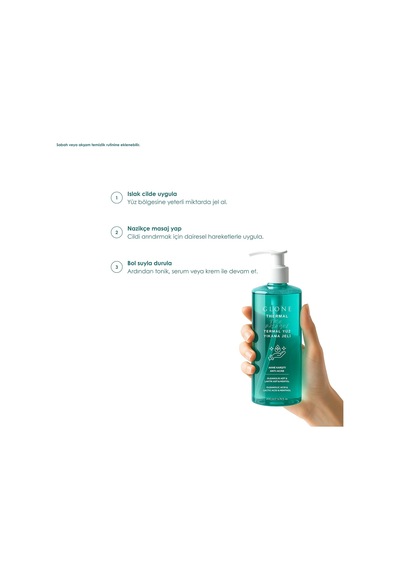 Lexroo Termal Yüz Temizleme Jeli, 200ml