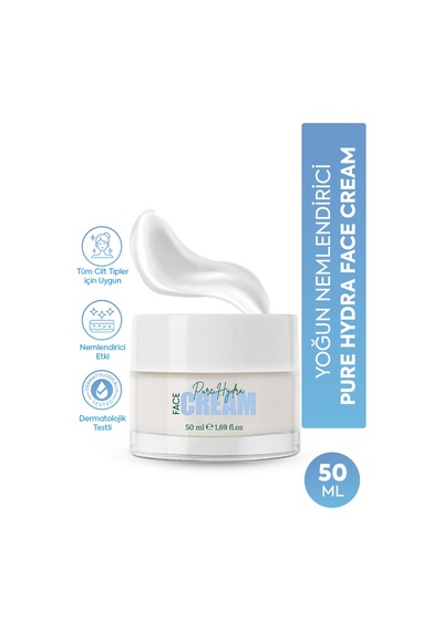 Soi Cosmetics Pure Hydra Yoğun Nemlendirici Yüz Kremi 50 ML