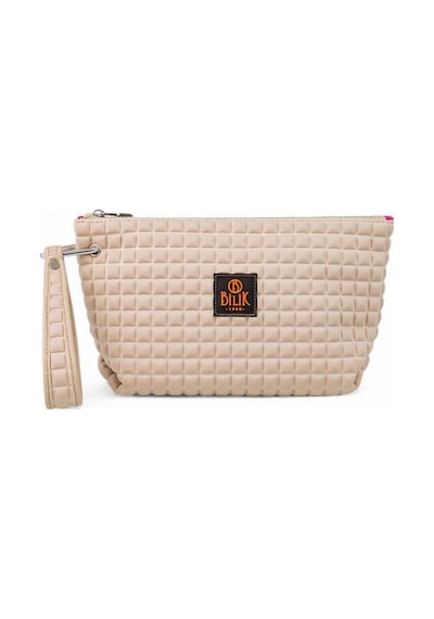 Bilik Deri Scuba Bej Kadın Portföy & Clutch Çanta Yeliz Bej
