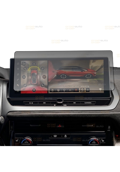 Nissan Qashqai Uyumlu 12.3inc Navigasyon 9h Nano Mat Görünüm Ekran Koruyucu 2025-2026