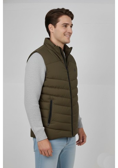 Dynamo Erkek Spor Şişme Yelek 4023 Bgl-st04911 VİZON