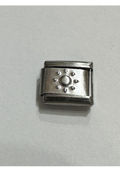 İtalyan Çelik Bileklik Charmı 1 Adet 9mm Scb27 001