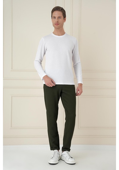Efor Ts 889 Slim Fit Beyaz Spor T-shirt Beyaz