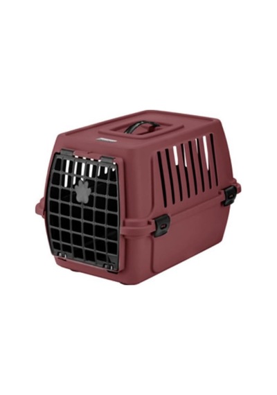 Kedi Köpek Evcil Hayvan Taşıma Çantası 47,5 X 33,5 X 33 Cm 6 Kg Taşıma Kapasitesi Bordo