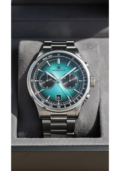 Momentus Gümüş Çelik Kordon Erkek Kol Saati Cc305s-15ss Gümüş