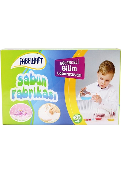 FabelHaft Sabun Fabrikası Eğlenceli Bilim Laboratuvarı Oyun Seti