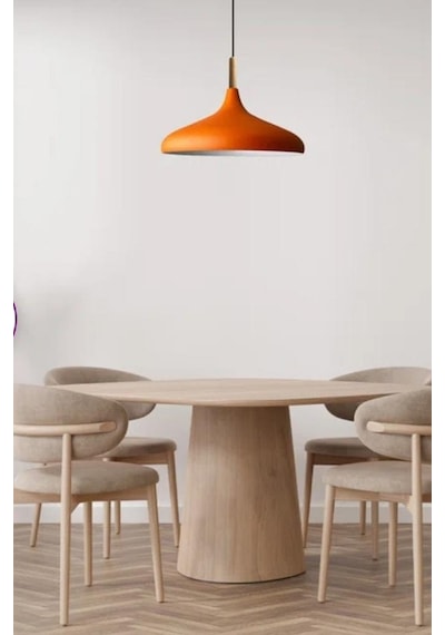 Mylights Tek Fiyatıdır Metal Turuncu Sarkıt Avize Modern Spor Avize 35cm Salon Mutfak Koridor Cafe Restorant Yatak Odası Turuncu