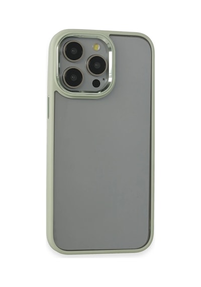 Newface Apple iPhone Uyumlu 14 Pro Max Kılıf Power Silikon Semeglbl - 82 - Yeşil