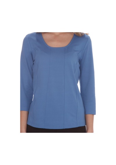 Bulalgiy Kadın Mavi Basic T-shirt - Bga396329 Mavi