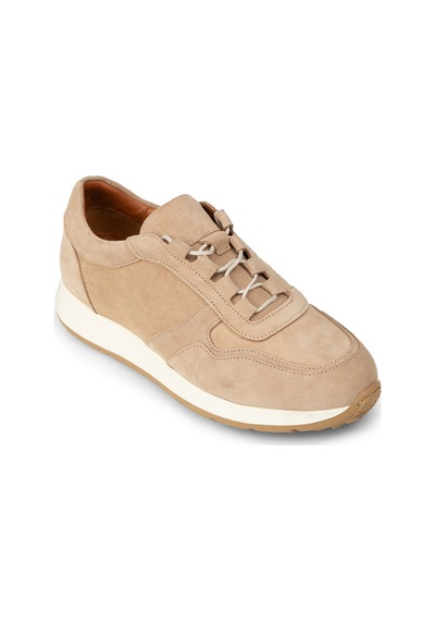 Deery Erkek Hakiki Süet Bej Sneaker Ayakkabı - E8210mbeje01 Bej