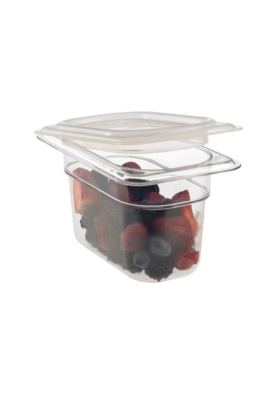 Cambro Gastronom Küvet Polikarbon 10cm 1/9 - Dayanıklı Saklama Kabı 2'li Ekonomik Paket - 2 Ade Tarı