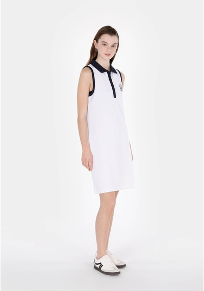 Colin's Colins Slim Fit Nakışlı Kadın Beyaz Kolsuz Elbise Cl1073048 Q1.v1 Wht Beyaz