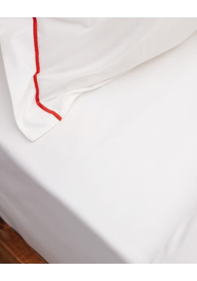 Madame Coco Caline Çift Kişilik %100 Pamuk Pikeli Nevresim Takımı - Beyaz/kiremit 8684427124819 Çok Renkli