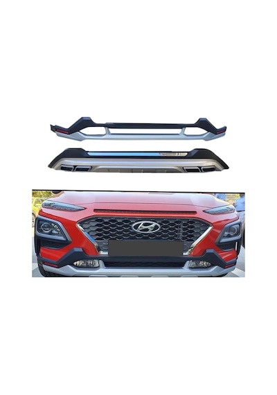 Hyundai Kona Ön Arka Tampon Koruma Oem Model 2018-2020