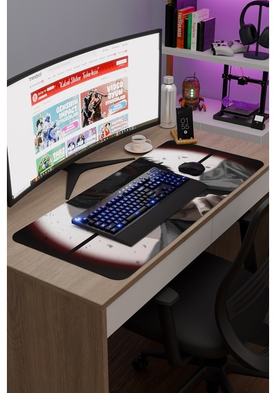 Omniscient Reader's Viewpoint Anime V5 - 90x40 Xxl Gaming Kauçuk Kaymaz Taban Mouse Pad Fare Altlığı
