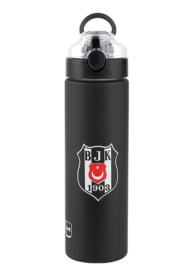 Nusrat Bilişim 630 Ml Beşiktaş Tritan Matara Siyah Renk Hafif Ve Sızdırmaz Tasarım Çok Renkli