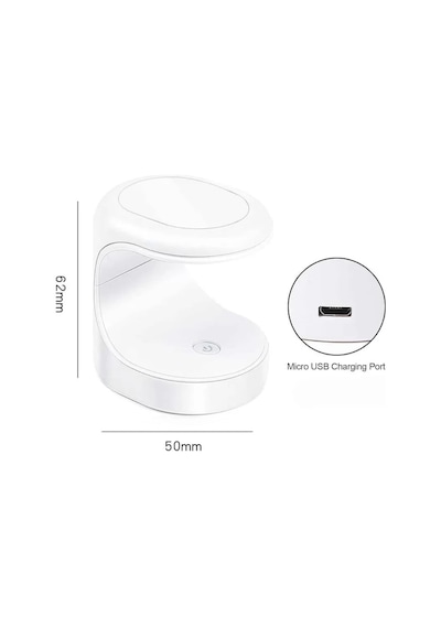 Kalıcı Oje Kurutucu Mini Uv Işınlı Taşınabilir Hızlı Ve Pratik Oje Kurutucu Yeni Nesil Mh-hs6887-0514