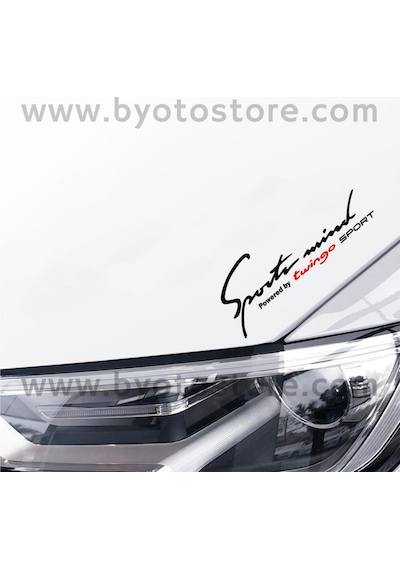 Renault Twingo Için Sports Mind Oto Sticker