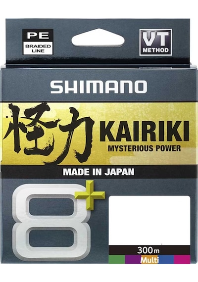 Shimano Kairiki 8+ Multi Color Renkli 300m İp Misina 0.13mm
