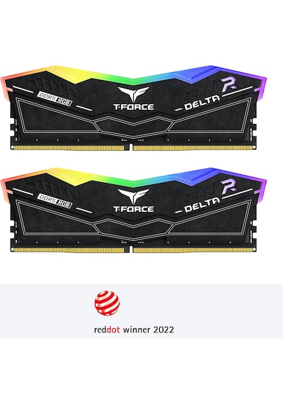 Team T-Force DELTA FF3D532G7800HC38DDC01 RGB 32 GB(2x16 GB) 7800 Mhz DDR5 CL38 Siyah Gaming Ram