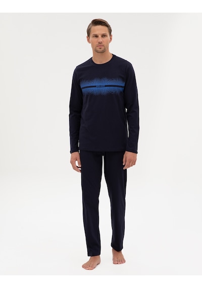 Pierre Cardin Erkek Lacivert Pijama Takım 50322634-200 Lacivert