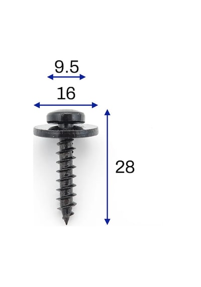 Im Global Renault Vida Torx T15 7703017090 Davlumbaz Vidası Megane 2 Laguna 2 Citroen- 5 Adet