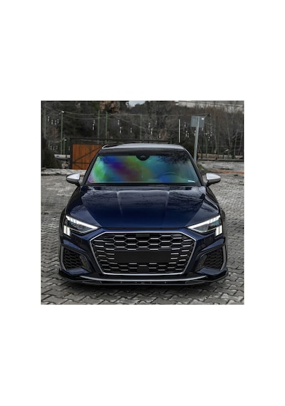 Audi A3 S-line / S3 2020-2024 Ön Lip Piano Black Ön Tampon Alt Eki